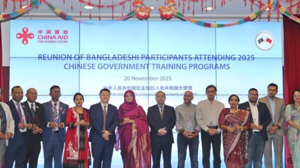 China honors Bangladeshi professionals at Training Reunion