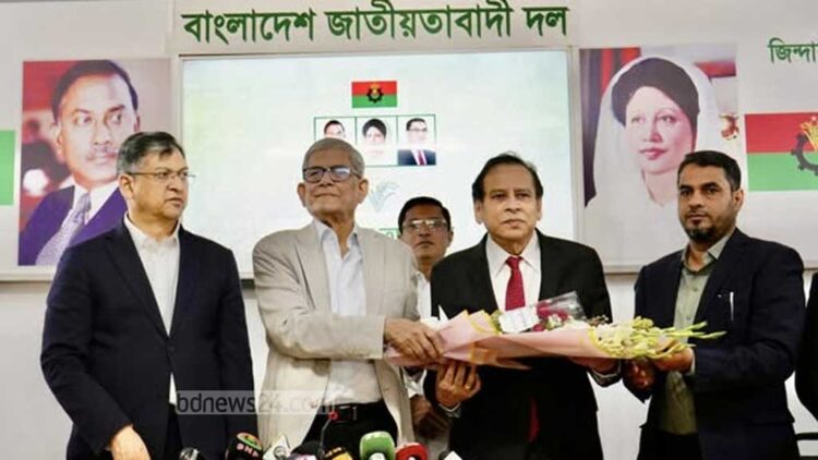 Reza Kibria, son of former minister Shah AMS Kibria, joins BNP