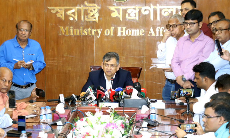 Govt takes tough stance to maintain law and order: Home Minister