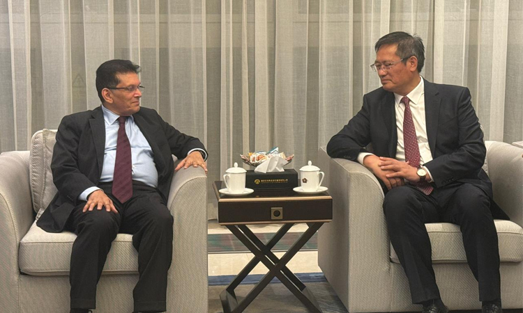 Khalilur begins three-day official visit to China